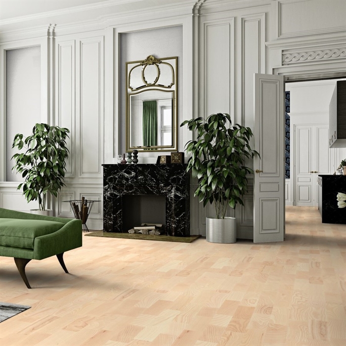 Ask Andante Hvid Matlak <br/ > Boen Parketgulv