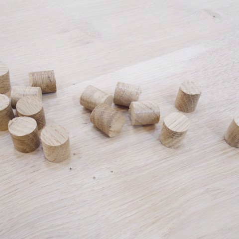 Ege propper Ø15 50 stk. 