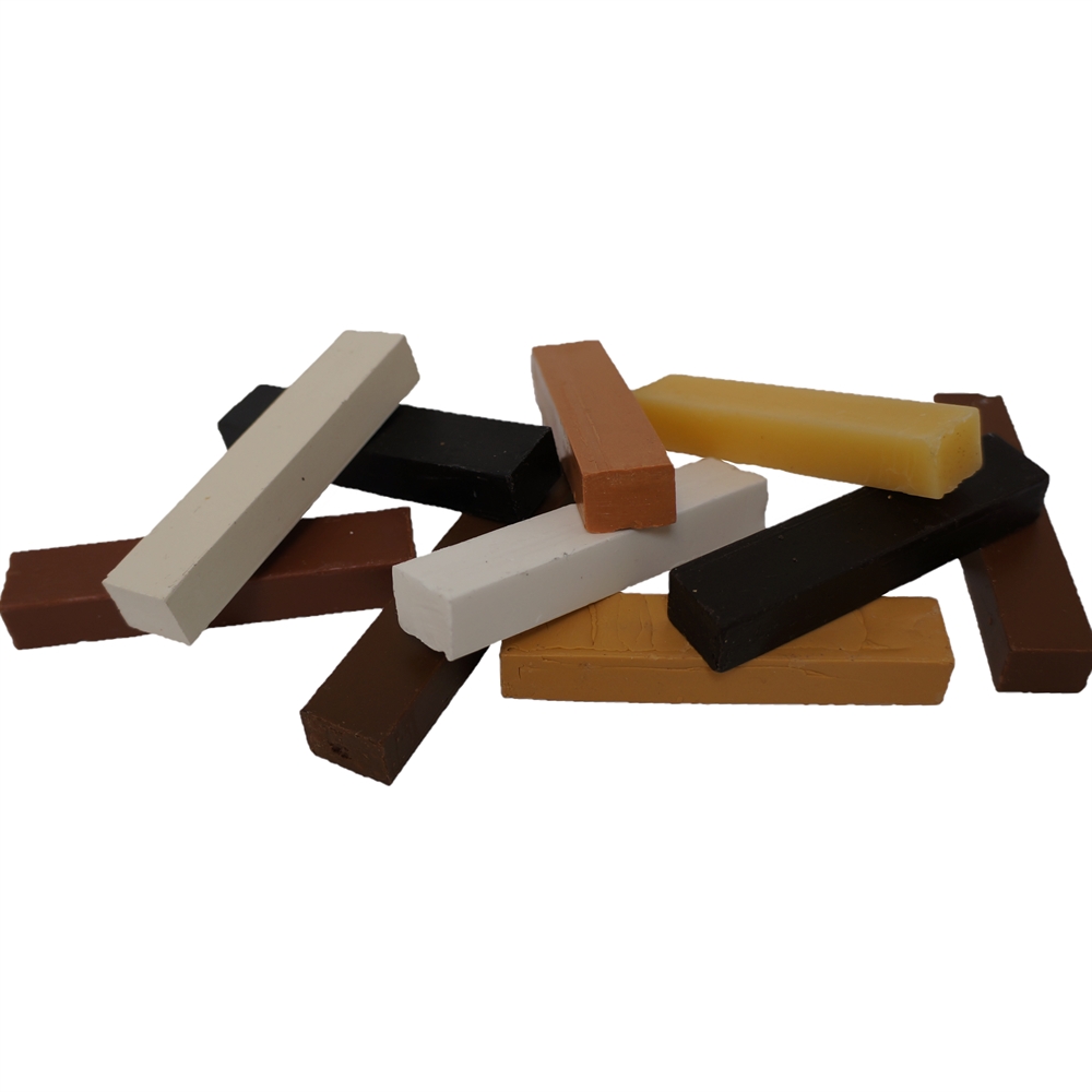 Mohawk Hård Voks Enkeltfarve-pakning med 10 stk.